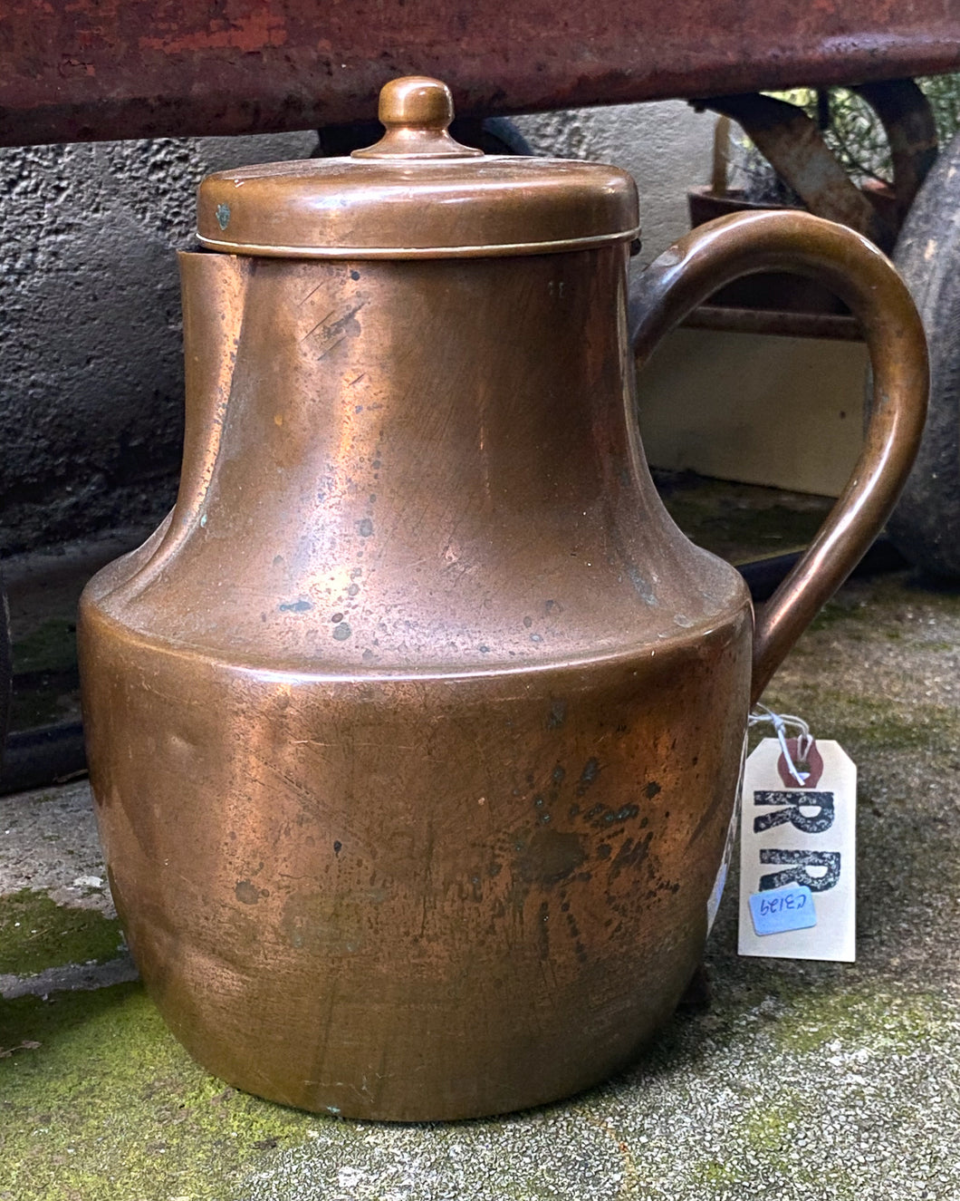 Victorian Copper Coffee Kettle (Pitcher)